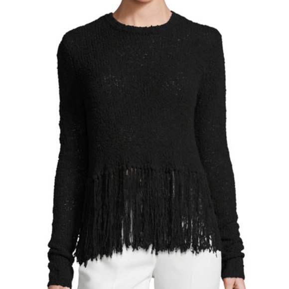 A.L.C. Sweaters - NWT A.L.C. Andreas Fringe Silk Blend Sweater